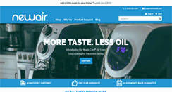 Desktop Screenshot of newair.com